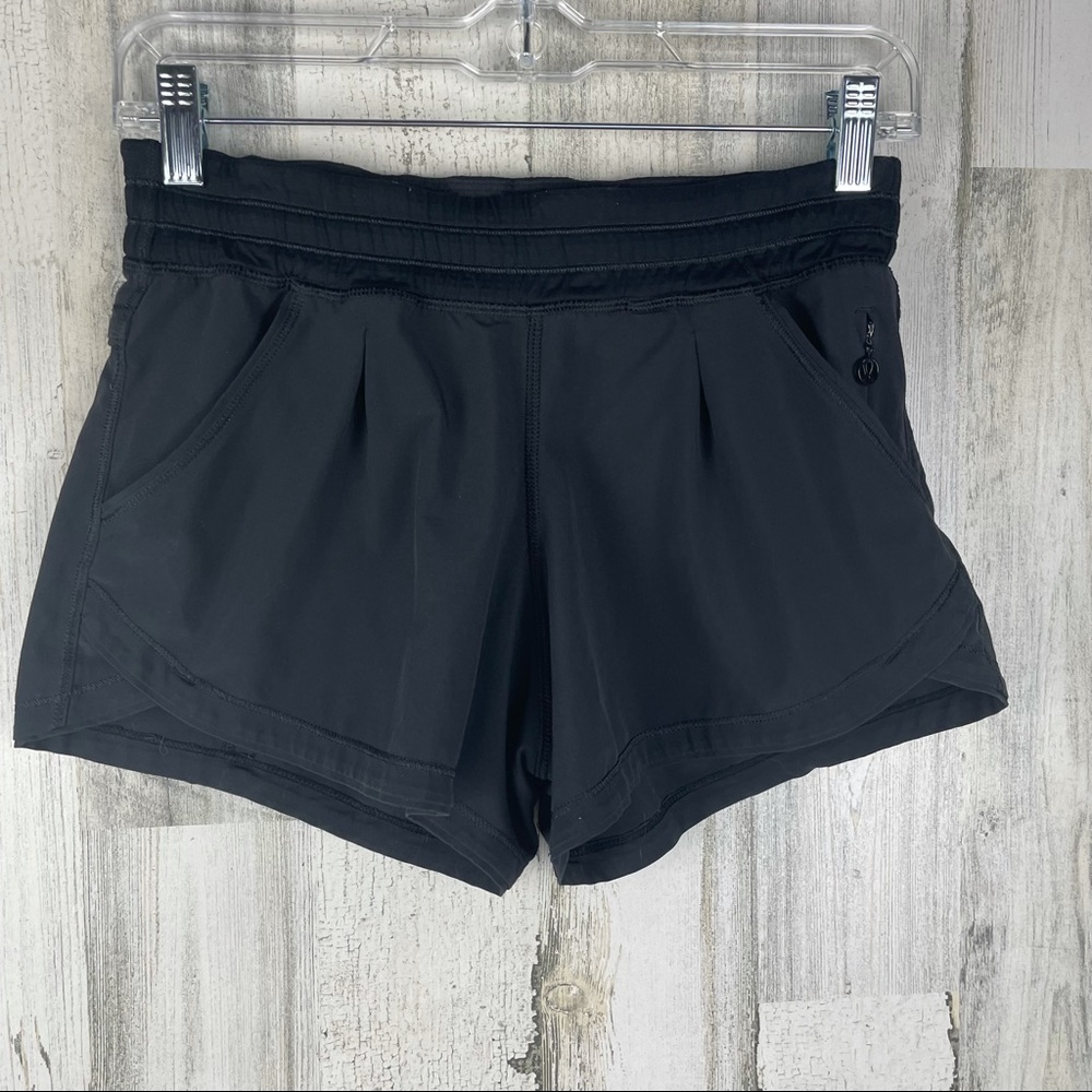 LULULEMON Black Shorts Size 4